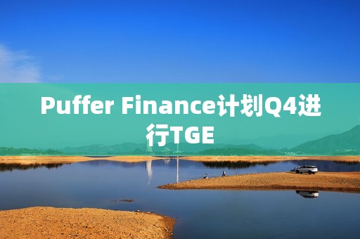 Puffer Finance計劃Q4進行TGE